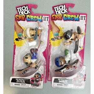 Lot Of 2- Duo Packs - TECH DECK SK8 CREW Series 1